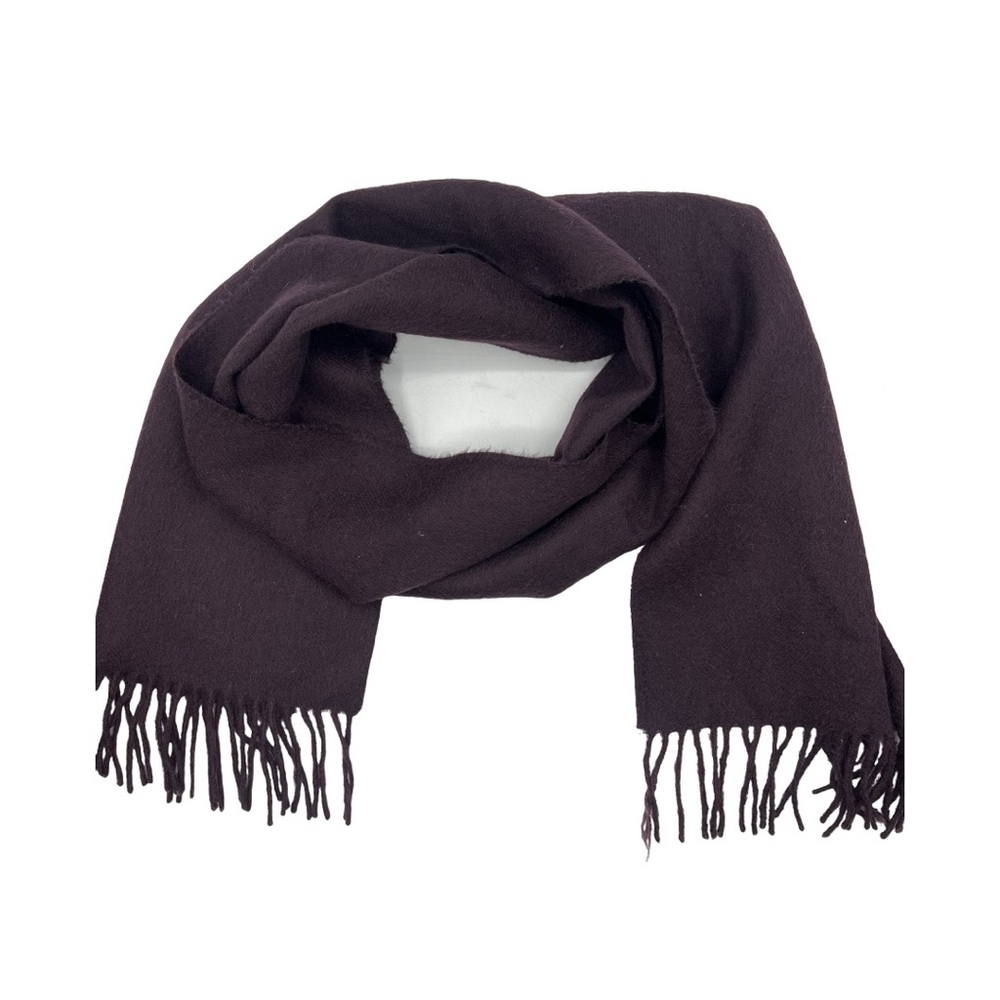 Audrey Buckner 100% Baby Alpaca Purplish‎ Scarf Made in Peru